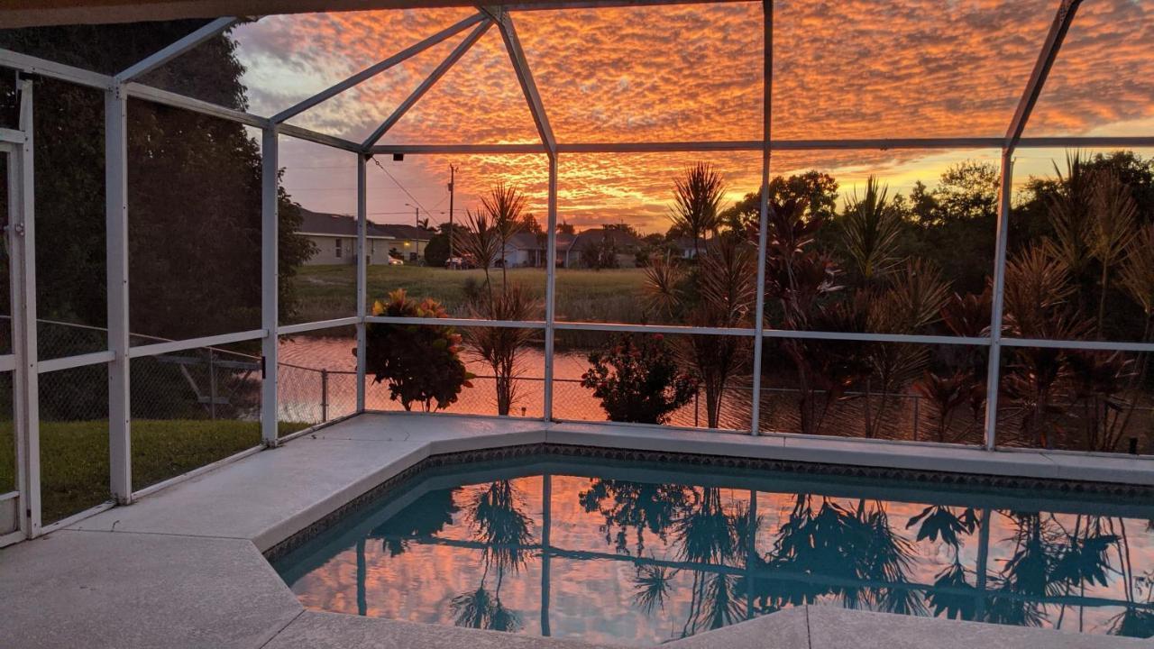 Villa Luhna 3 Bed / 2 Bath Canalfront Heated Pool Cape Coral Kültér fotó